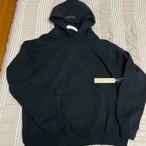 Fear of god pullover hoodie black size extra large